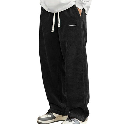 🔥Hot Sale Deals-Men's Loose-Fit Drawstring Pants with Pockets