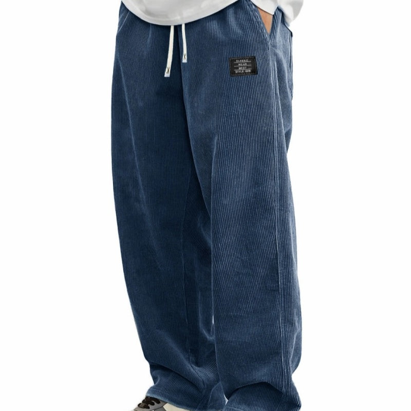🔥Hot Sale Deals-Men's Loose-Fit Drawstring Pants with Pockets