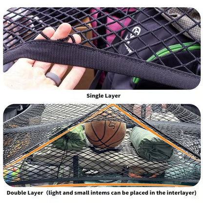 🔥Limited-time offer-Universal car trunk tailgate net cover bag
