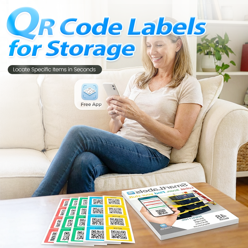 🔥Hot Sale Deals-QR Code Labels for Storage