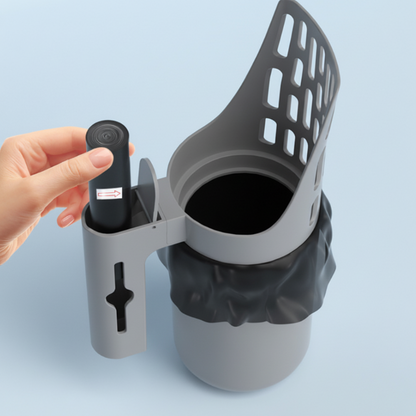 Cat Litter Scoop with Trash Can