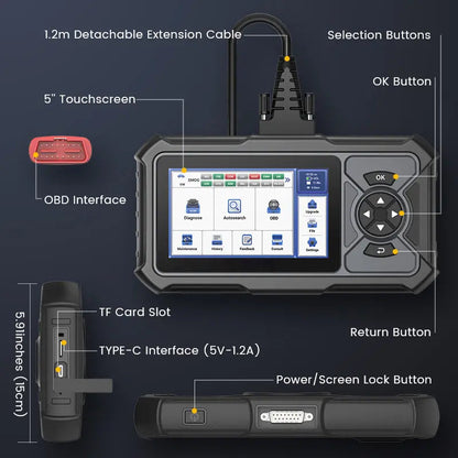 Limited-time offer-Multi-Function OBD2 Car Engine Diagnostic Scanner