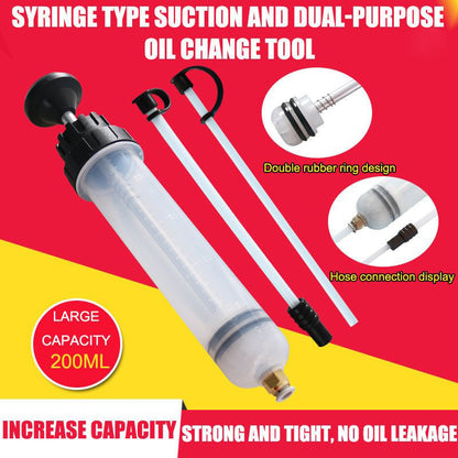 🔥49% OFF🔥500CC Oil Fluid Extractor, Automotive Fuel Extraction Pump, Quick Absorption Manual Oil Extractor Pump, Car Repair Tool