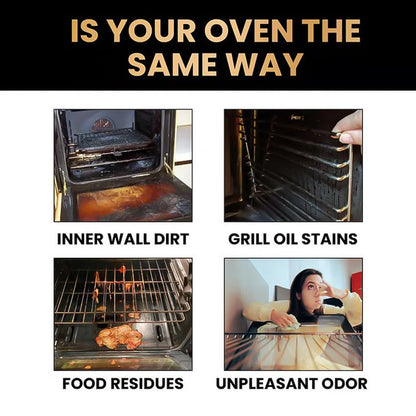 ⏰ Now only 50% off!🏆Final 3 hours- BUY 3 GET 2 FREE!!⚡Oven & Grill Cleaner Spray✨