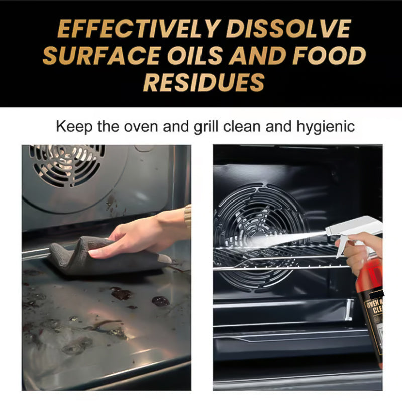 ⏰ Now only 50% off!🏆Final 3 hours- BUY 3 GET 2 FREE!!⚡Oven & Grill Cleaner Spray✨