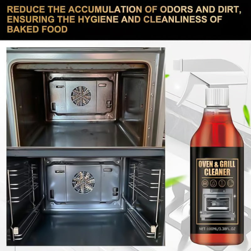 ⏰ Now only 50% off!🏆Final 3 hours- BUY 3 GET 2 FREE!!⚡Oven & Grill Cleaner Spray✨