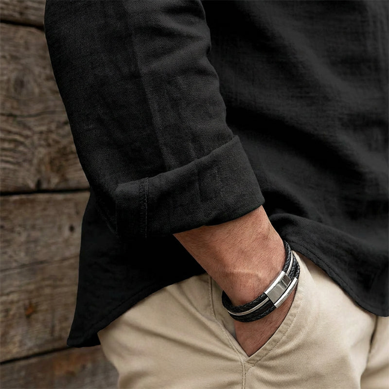 🔥Hot Sale Offers-Men's Casual Solid Color Shirt
