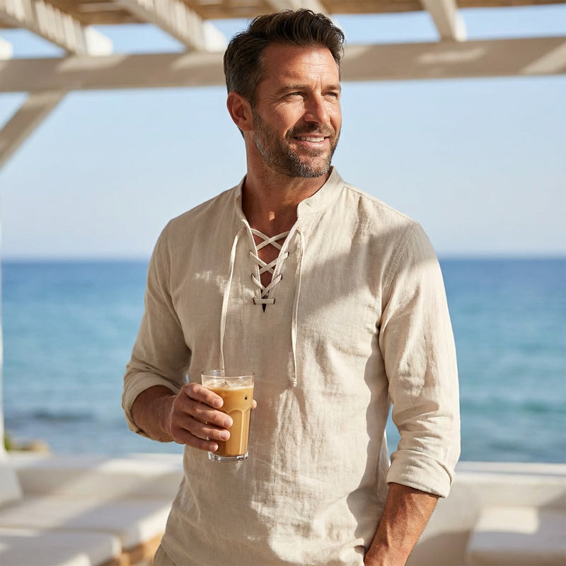 🔥Hot Sale Offers-Men's Casual Solid Color Shirt