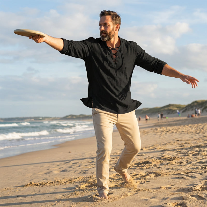 🔥Hot Sale Offers-Men's Casual Solid Color Shirt