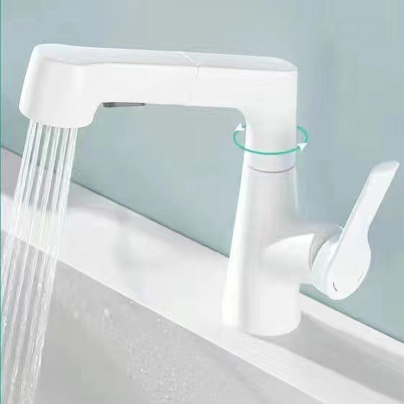 🔥Hot Sale Deals-1 Hole Bathroom Faucet with Pull out Sprayer-✈️Free Shipping