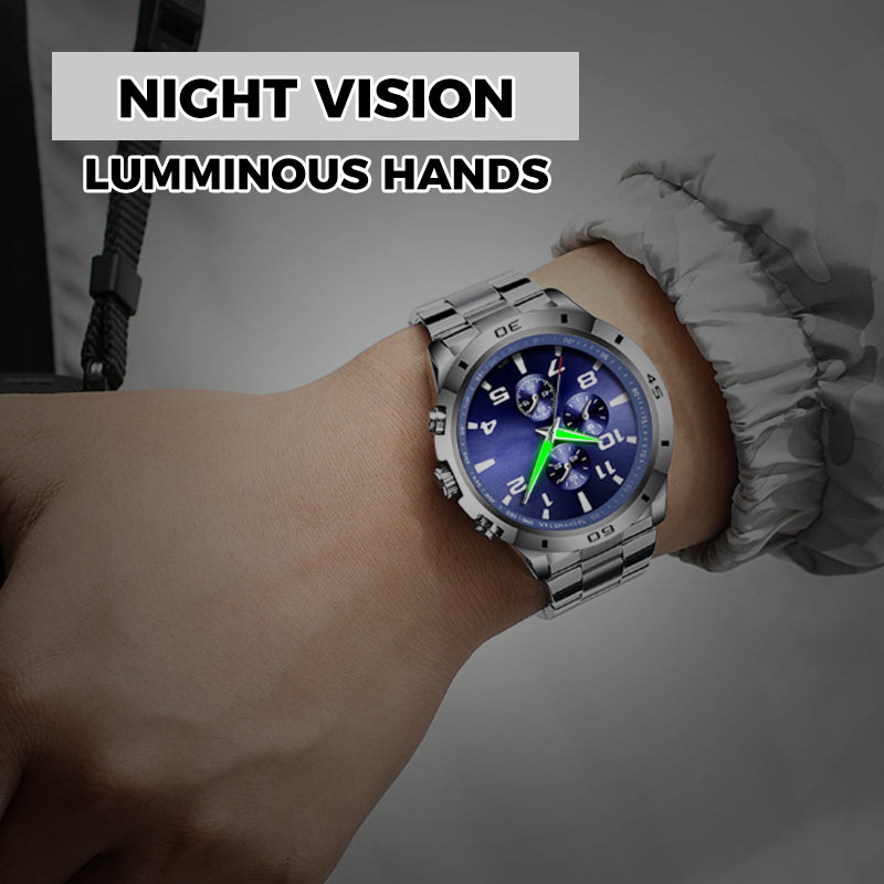 🔥Hot Sale Deals-Fashion Waterproof Luminous Quartz Watch