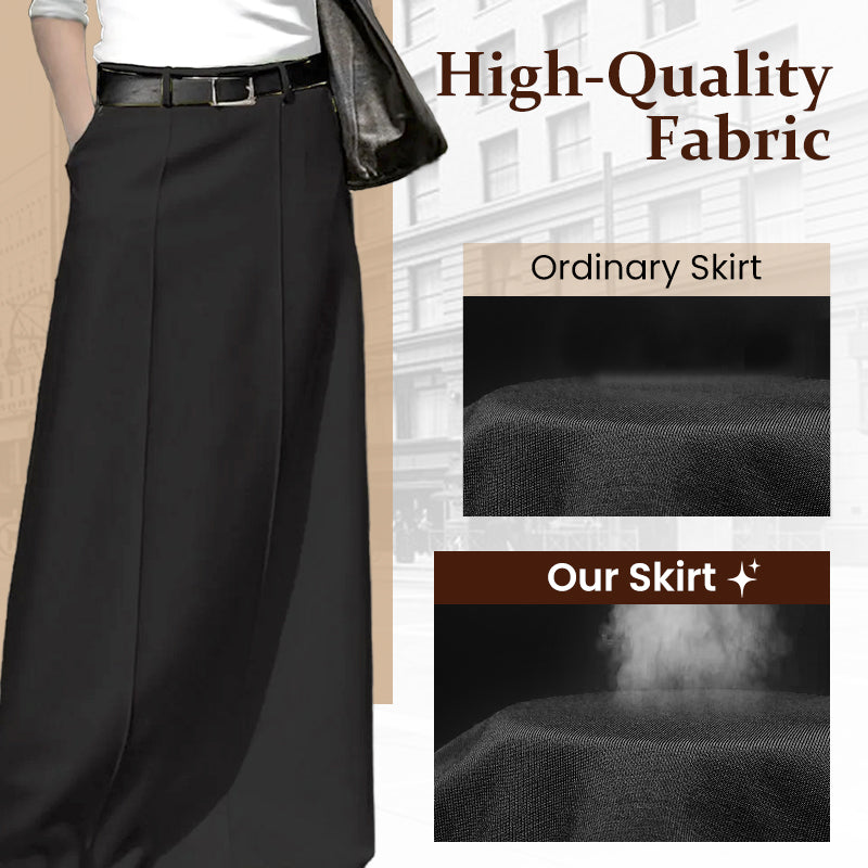 🔥Limited-time offer-Women’s Fashion Retro Floor Length Skirt