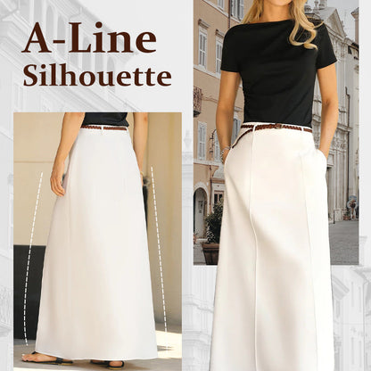 🔥Limited-time offer-Women’s Fashion Retro Floor Length Skirt