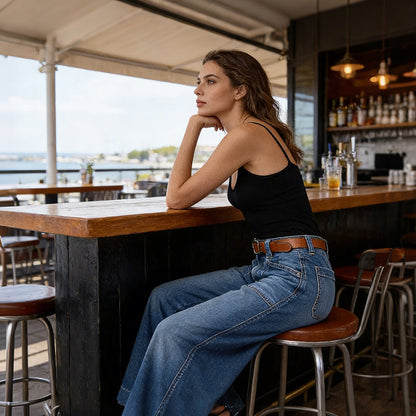 👖New Arrival Hot Sale - 50% OFF🔥🥳50K+ SOLD!💥Women's High-Waist Wide-Leg Jeans
