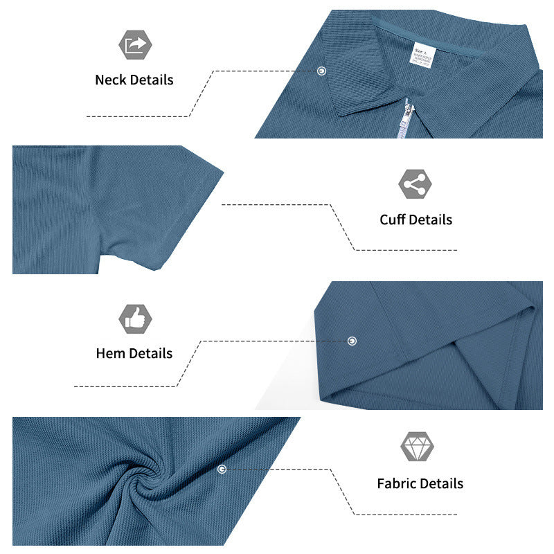 🔥Hot Sale Deals-Men's Zip-Neck Top& Drawstring Pants Set