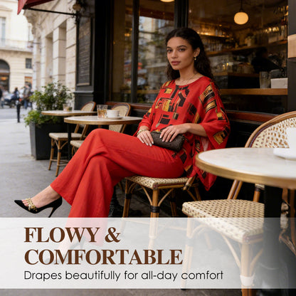 🔥Hot Sale Deals-Women's Printed Top & Pants 2-Piece Set