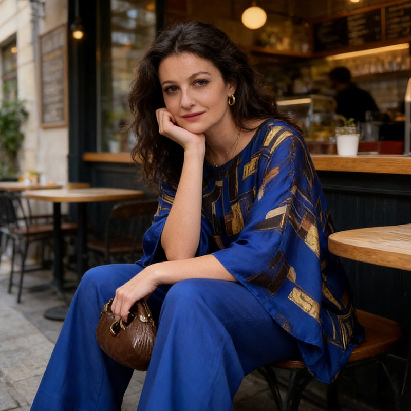 🔥Hot Sale Deals-Women's Printed Top & Pants 2-Piece Set