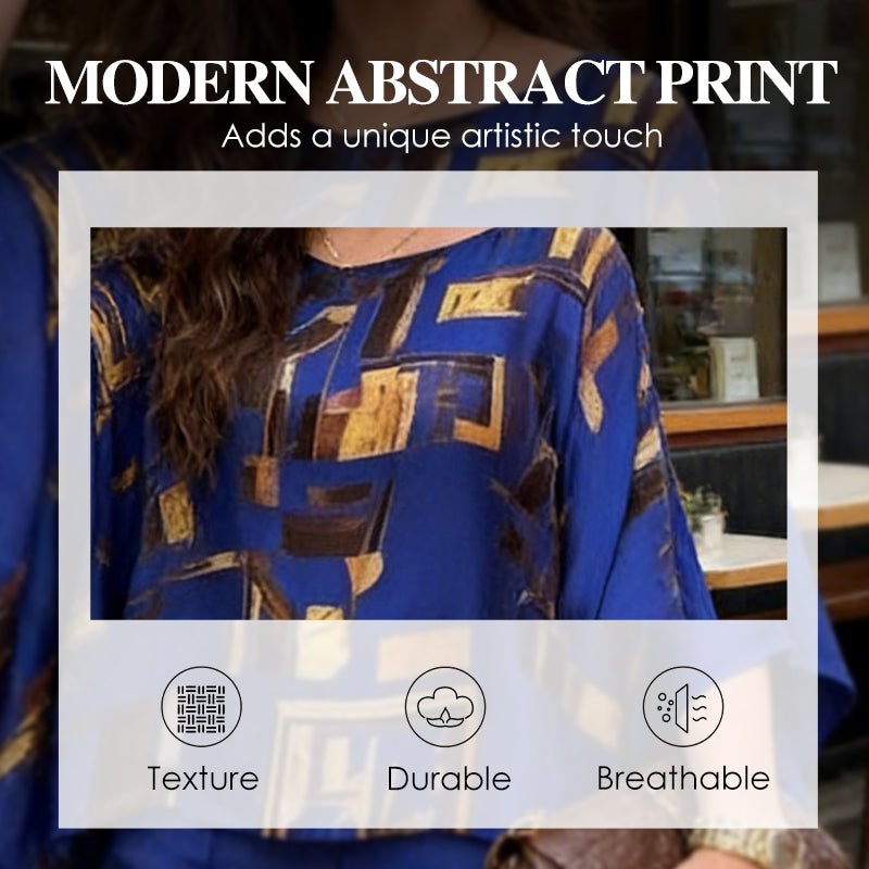 🔥Hot Sale Deals-Women's Printed Top & Pants 2-Piece Set