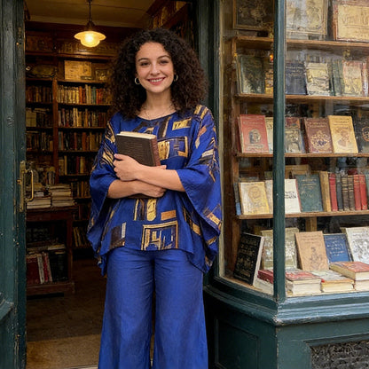 🔥Hot Sale Deals-Women's Printed Top & Pants 2-Piece Set