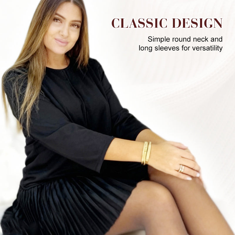 🔥Hot Sale Deals-Women's Elegant Pleated Dress