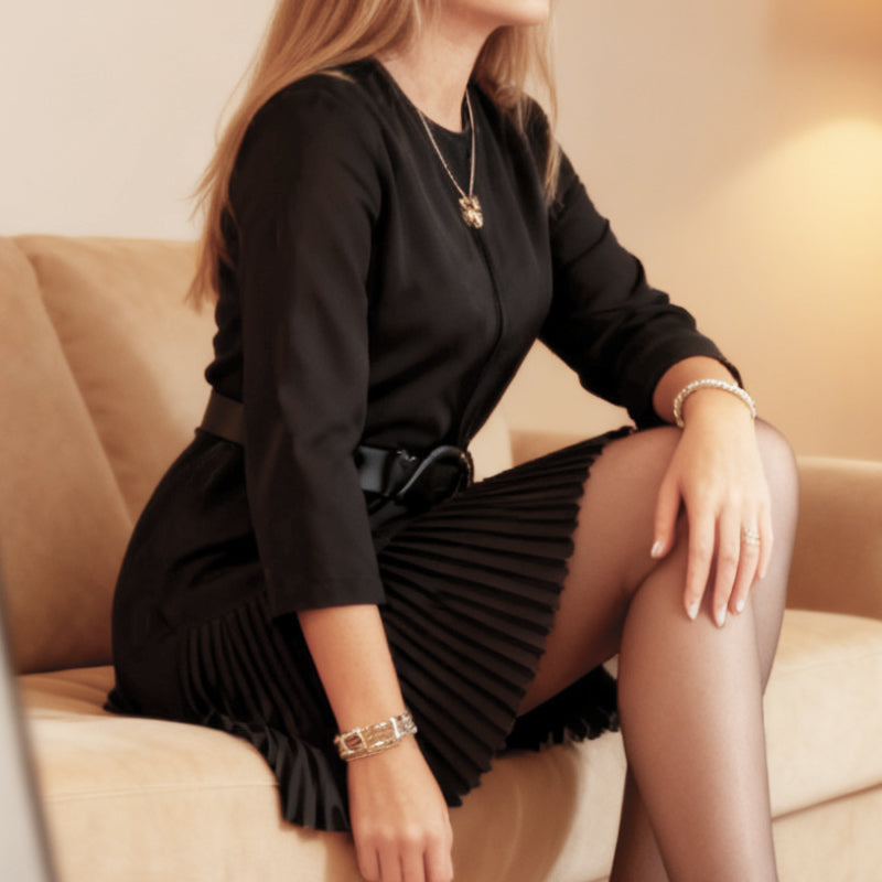 🔥Hot Sale Deals-Women's Elegant Pleated Dress