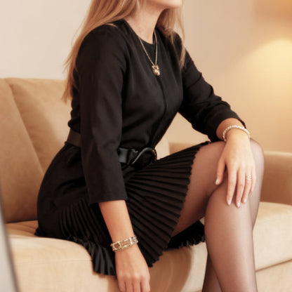 🔥Hot Sale Deals-Women's Elegant Pleated Dress