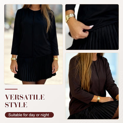 🔥Hot Sale Deals-Women's Elegant Pleated Dress