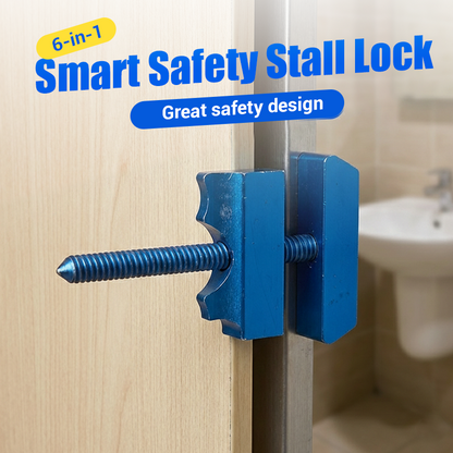 6-in-1 Smart Safety Stall Lock