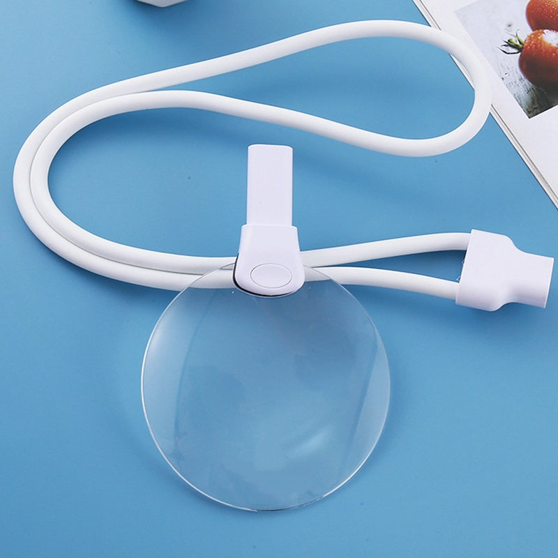 🔥Limited-time offer-5X Hands Free Magnifying Glass