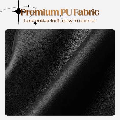 Modern High-Waist PU Leather Wide-Leg Pants