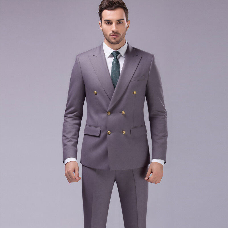 ✨ Men's Slim Fit Jacket & Pants 2-Piece Suit– Smart Casual 2-Piece Suit For A Sharp Everyday Look 🤵