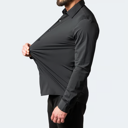 ⏳Time-Limited Special⏰Men’s High-Stretch Wrinkle-Free Shirt – Ultra-Comfortable, Breathable & Always Crisp for Work or Weekend✨