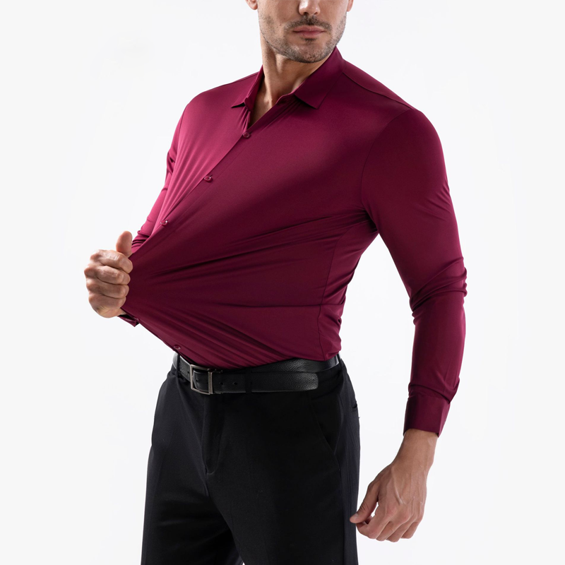 ⏳Time-Limited Special⏰Men’s High-Stretch Wrinkle-Free Shirt – Ultra-Comfortable, Breathable & Always Crisp for Work or Weekend✨