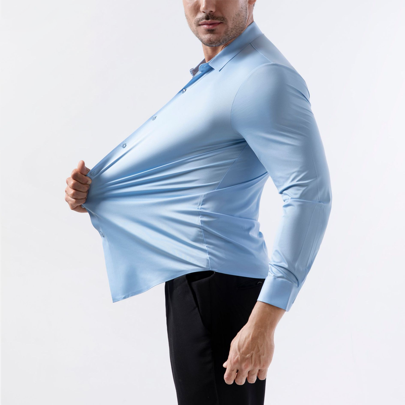 ⏳Time-Limited Special⏰Men’s High-Stretch Wrinkle-Free Shirt – Ultra-Comfortable, Breathable & Always Crisp for Work or Weekend✨