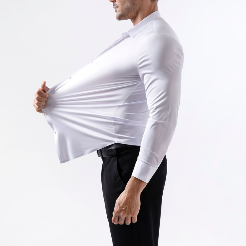 ⏳Time-Limited Special⏰Men’s High-Stretch Wrinkle-Free Shirt – Ultra-Comfortable, Breathable & Always Crisp for Work or Weekend✨
