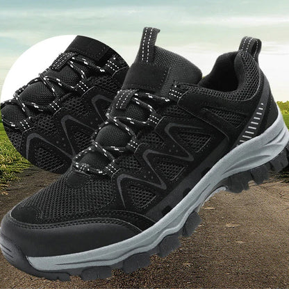 🥾Men's Lightweight Hiking Shoes – Breathable Mesh, Non-Slip Grip & Cushioned Sole