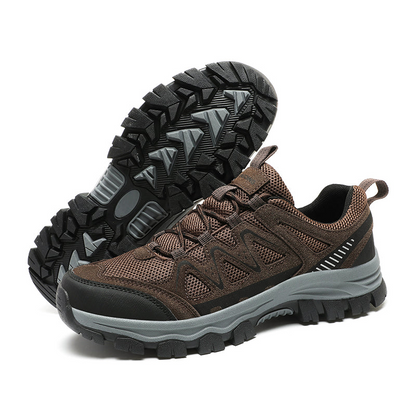 🥾Men's Lightweight Hiking Shoes – Breathable Mesh, Non-Slip Grip & Cushioned Sole