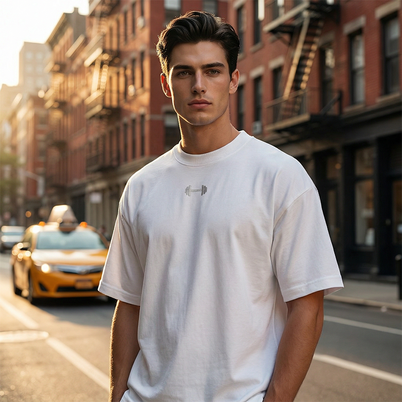 🔥Hot Sale Deals-Men's Oversized Gym & Streetwear T-Shirt