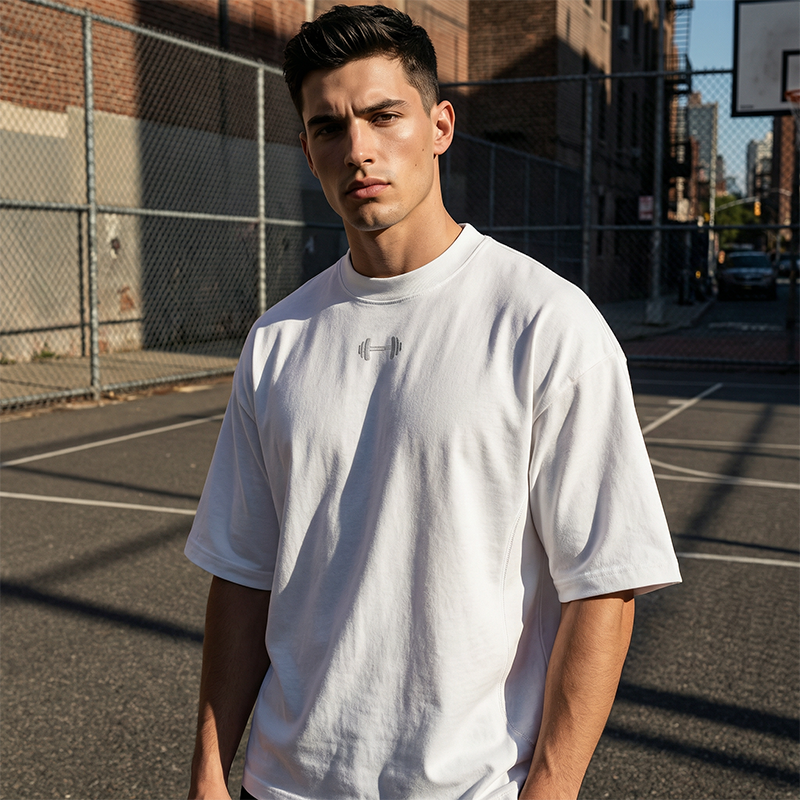 🔥Hot Sale Deals-Men's Oversized Gym & Streetwear T-Shirt
