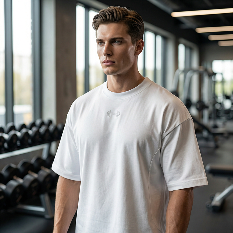 🔥Hot Sale Deals-Men's Oversized Gym & Streetwear T-Shirt