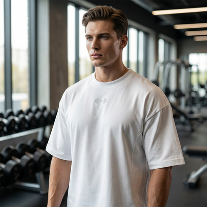 🔥Hot Sale Deals-Men's Oversized Gym & Streetwear T-Shirt