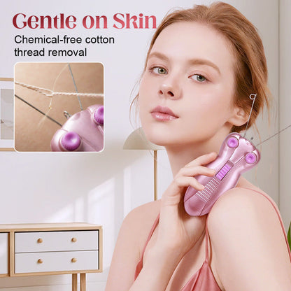 Electric Cotton Thread Facial Hair Remover