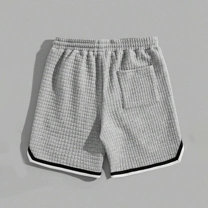 📢2026 NEW ARRIVALS🩳Drawstring Waist Sport Shorts with Striped Hem