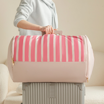 🔥Limited-time offer-Cylindrical Roll-Up Quilt Storage Bag with Zipper