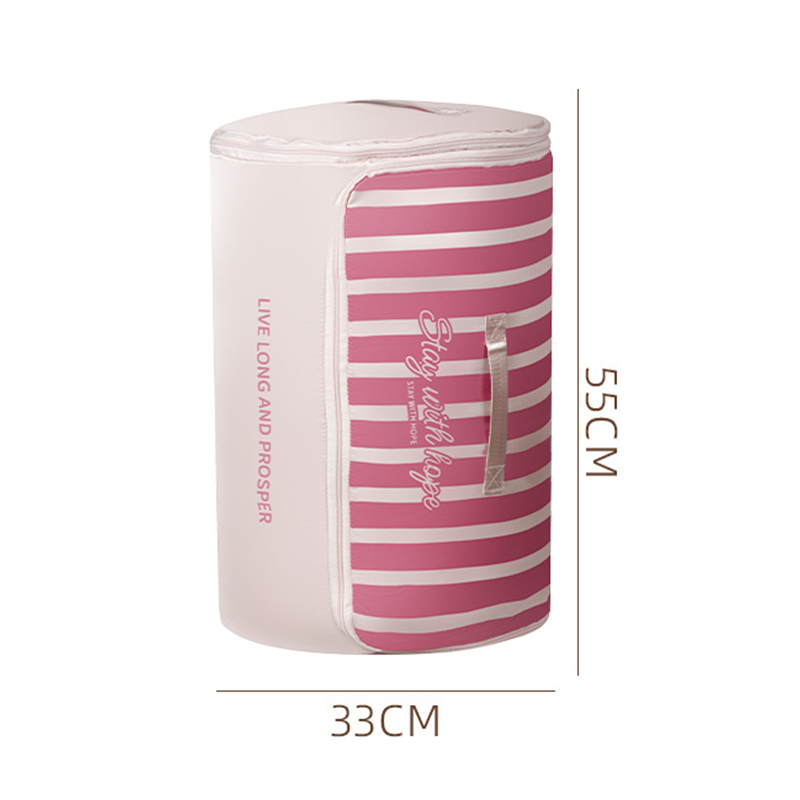 🔥Limited-time offer-Cylindrical Roll-Up Quilt Storage Bag with Zipper