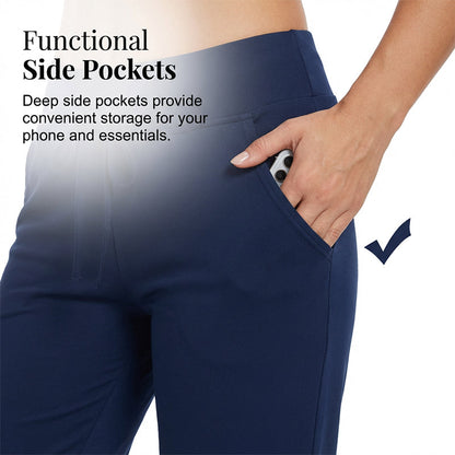 ☁️ All-Day Comfort | Women's Adjustable Drawstring Capri Jogger Pants
