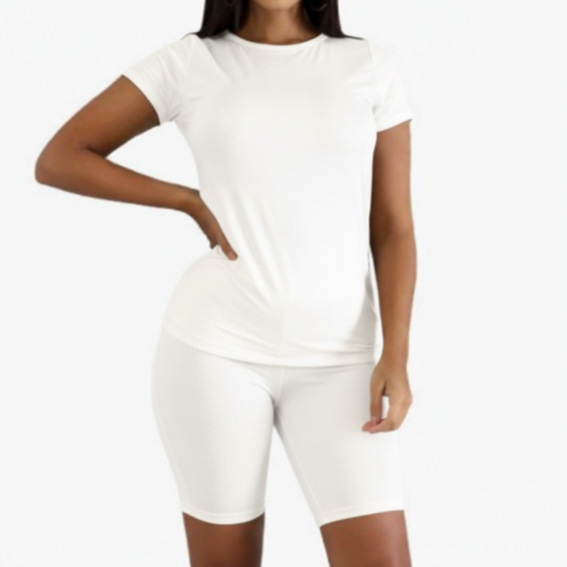 🔥Limited-time offer-Women's Sports Top & Shorts 2-Piece Set ✨ Effortless Style And All Day Comfort✨