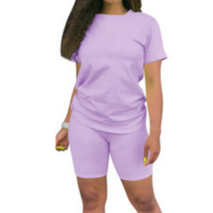 🔥Limited-time offer-Women's Sports Top & Shorts 2-Piece Set ✨ Effortless Style And All Day Comfort✨