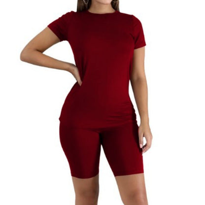 🔥Limited-time offer-Women's Sports Top & Shorts 2-Piece Set ✨ Effortless Style And All Day Comfort✨