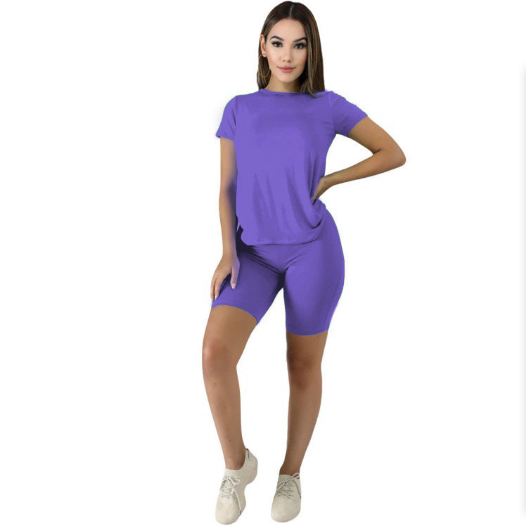 🔥Limited-time offer-Women's Sports Top & Shorts 2-Piece Set ✨ Effortless Style And All Day Comfort✨